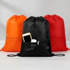 Mochila Saco Personalizada com Entrada para Fone